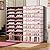 CIMLORD 9-Tier Foldable Shoe Rack Organizer for Closet,36 Pairs Collapsible Plastic Shoe Shelf,Large Shoes Cabinet with Door,Clear Stackable Storage Box Easy Assembly?White-Pink?
