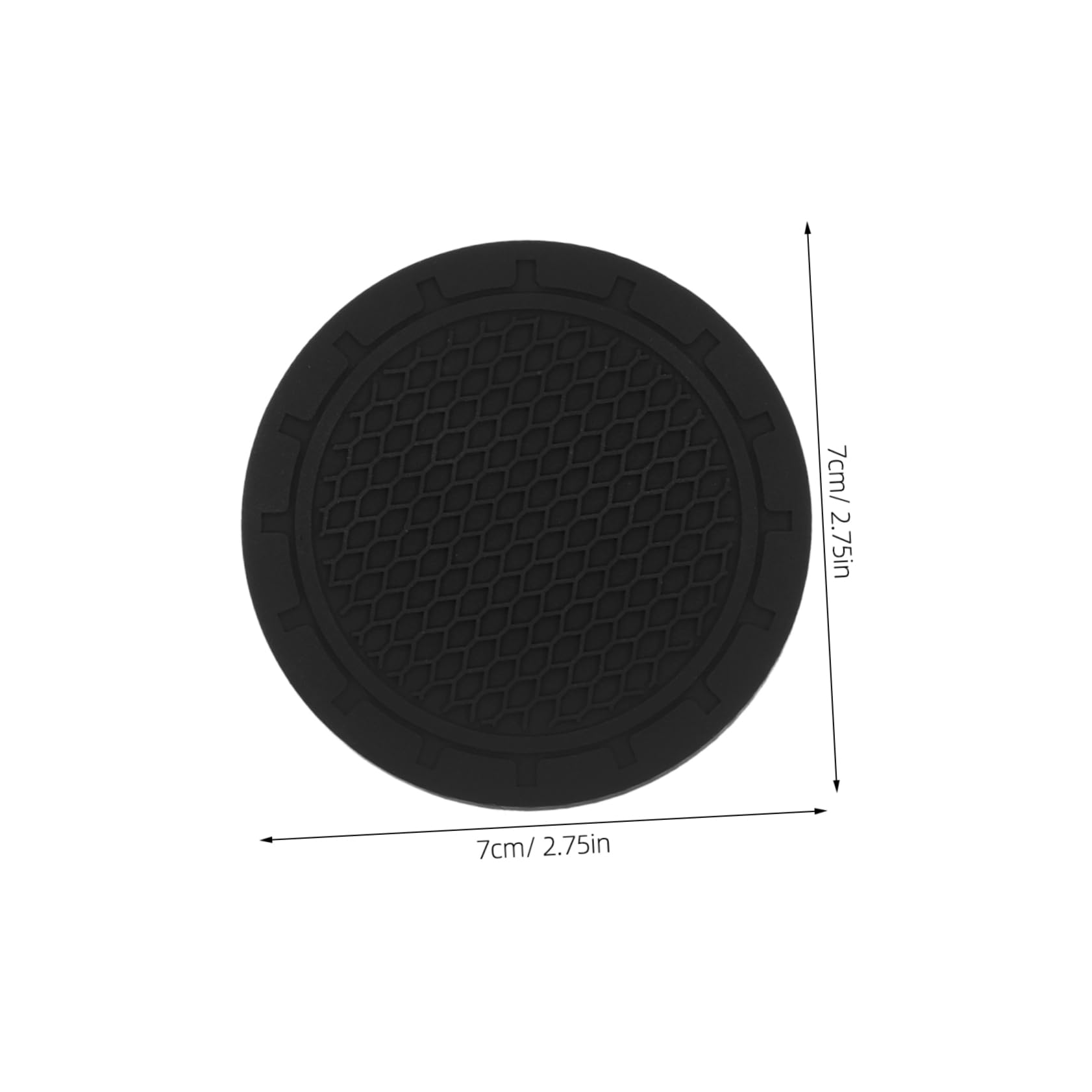 Vaguelly 2pcs Car Drink Mats for Vehicle Cup Holders Non- Models for Daily Use and Replacement