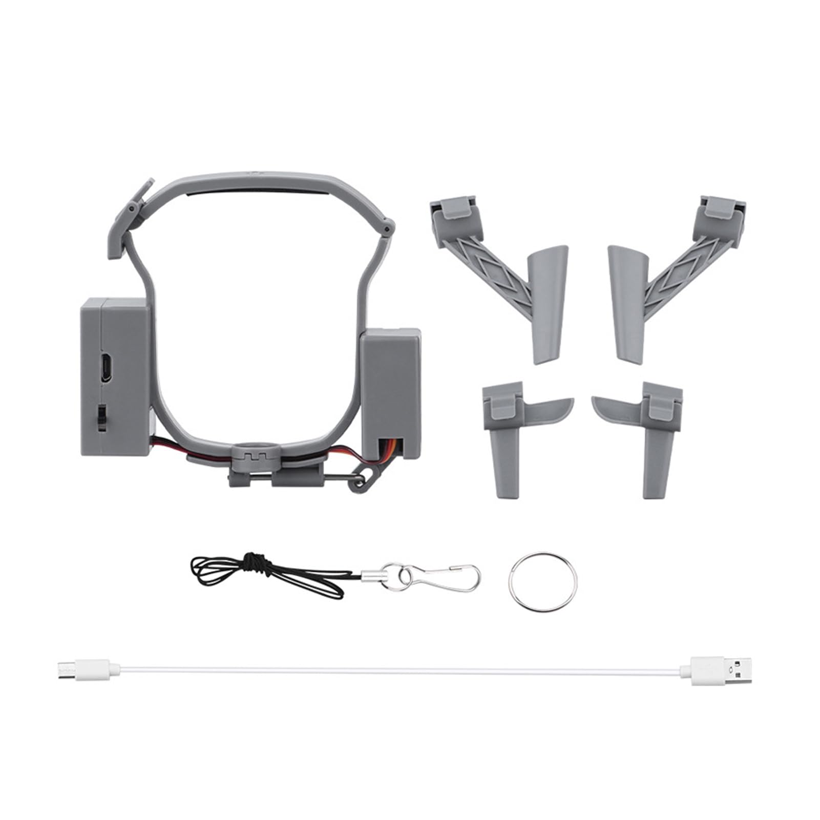 Airdrop System with Landing Gear Compatible with DJI Air 3S/Air 3 Drone Airdrop Device Payload Dropper Release Dropping System Delivery Transport Thrower for DJI Mavic Air 3S for Fishing Line Dropper