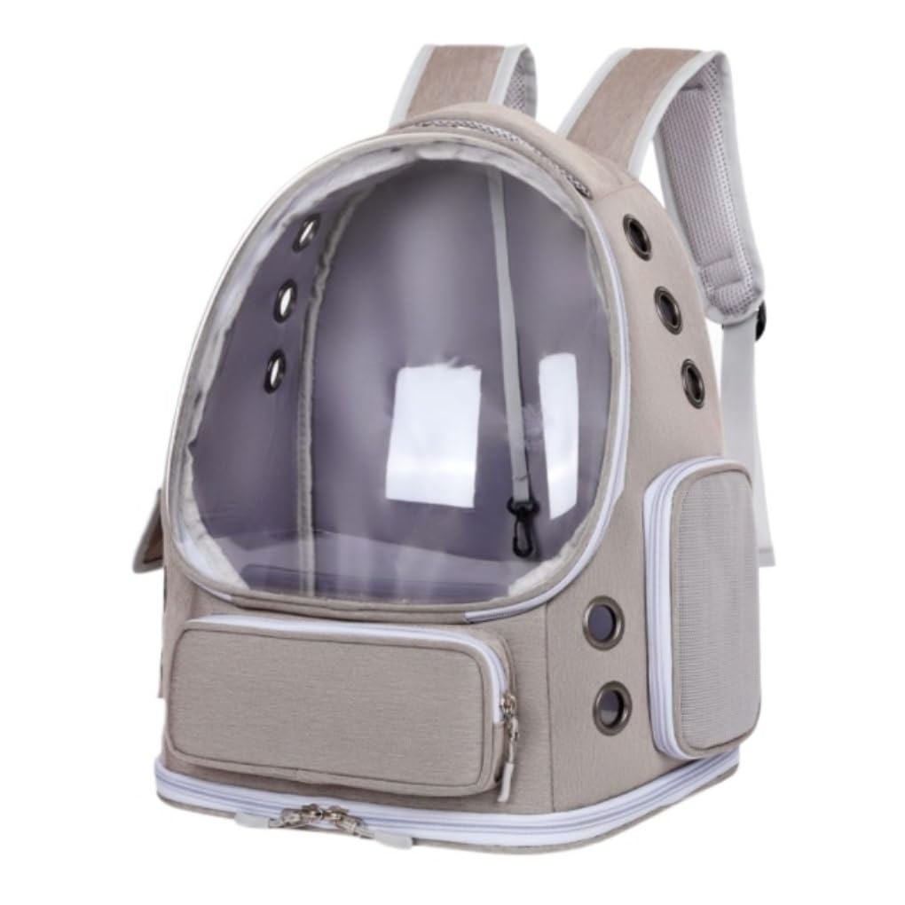 Rucksack Haustier-Rucksack-Tragetasche Für Kleine Hunde, Haustier-Tragetasche, Katzen-Luftpolster-Tragetasche, Welpen-Tragetasche, Katzen-Raumkapsel Haustier(D)