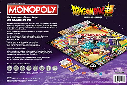 image for USAOPOLY Monopoly Dragon Ball Super | Recruit Legendary Warriors GOKU,