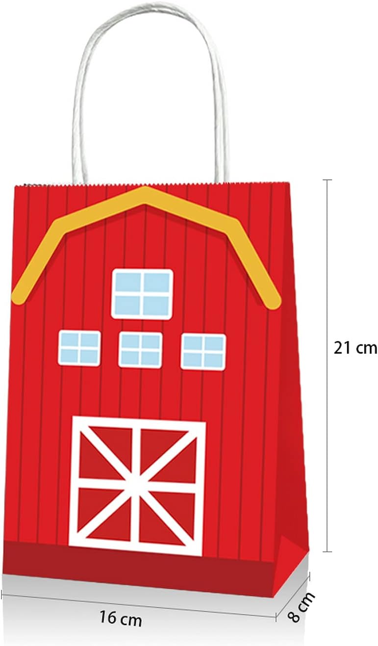 Farm Animal Party Bags Goodie Bags for Kids Farm Themed Party, Birthday