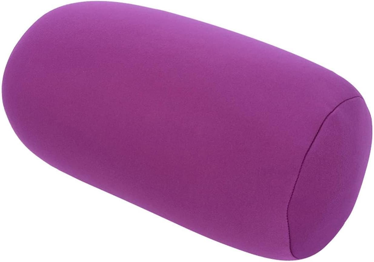 Cyrank Neck Pillows, Pearl Pillow Body Pillow Flexible Round Bean Pillows Neck Roller Pillow for Home Travel Sleep (Purple) Cyrank Neck Pillows, Pearl Pillow Body Pillow Flexible Round Bean Pillows Neck Roller Pillow for Home Travel Sleep (Purple)
