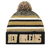 New Orleans Beanie Hat Football Knit Hats Winter Cuffed Stylish Beanie Cap Sport Fans Fashion Toque Cap