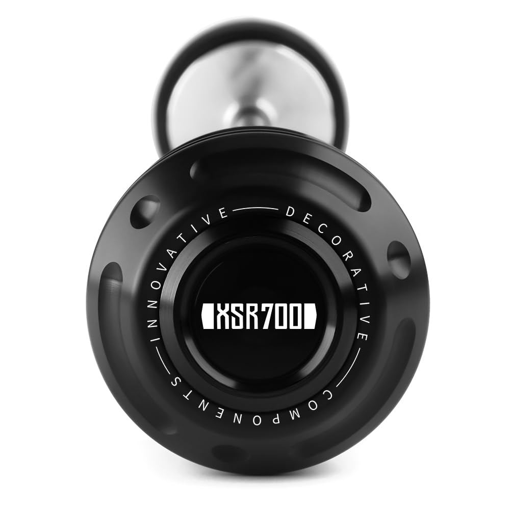 Modeer Cursore moto sull'asse anteriore Per XSR700 XSR 700 2015~2024+ asse anteriore forcella ruota protezione anticaduta xsr 700 accessori (xsr700-nero)