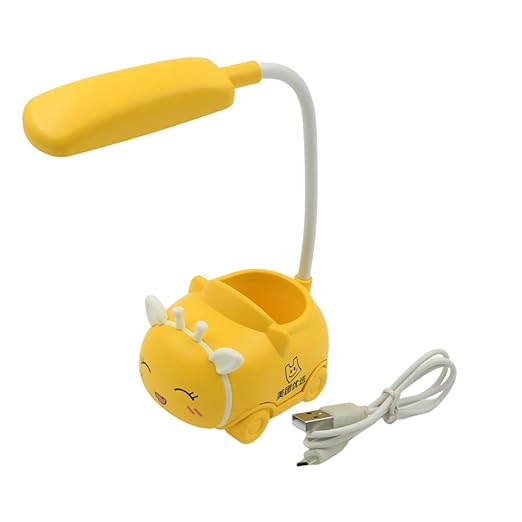 Oblivion LED Desk Lamp - Portable 360? Adjustable Foldable USB Rechargeable Table Light, Multi-Purpose Creative Desk Lamp Led Table Light Desk Lamp for Home, Office and Study (Pack of 1)