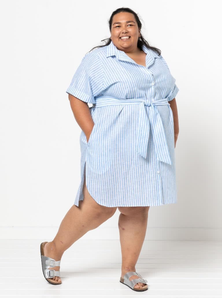 Style Arc Sewing Pattern - Palmer Woven Dress (Sizes 10-22)