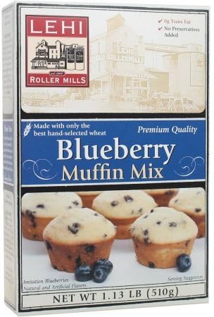 Lehi Roller Mills Blueberry Muffin Mix (Pack of 6)