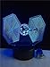 Produktbild Leselampe Nachttischlampe Tischlampe Schreibtischlampe Tischleuchte Weihnachtstag Rc Star Wars 3D Usb Led Lampe Spielzeug Cartoon Krawatte Kämpfer Schreibtischlampe Visuelles Nachtlicht