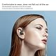 Monaurales Bluetooth-Headset, Freisprech-Ohrhörer mit Mikrofon mit Geräuschunterdrückung, IPX4 Wasserdicht, Kabelloser Stereo-Ohrhörer für das Autofahren Im Büro
