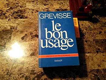 Hardcover Le Bon Usage Book