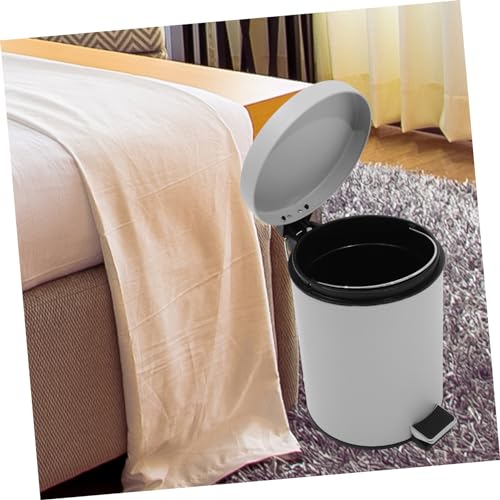 Cubo de basura con tapa abatible para cocina hogar e interior 6