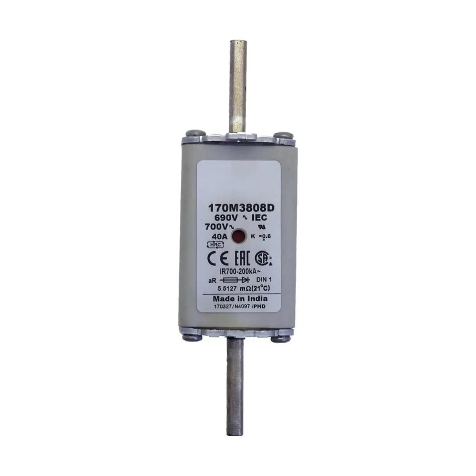 Fusible 170M3819D 170M4863D 170M4864D 170M4865D 170M4866D 170M4867D