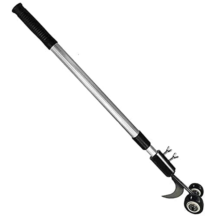 Buy ZDQHBH Interesting Patio Weeding Tool with Wheels, Rolling Weeder