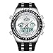 Produktbild Herren Sportuhren Big Face Outdoor Military Digital Armbanduhr Wasserdicht Hintergrundbeleuchtung Chronograph Uhren für Männer Weiß SP1605W