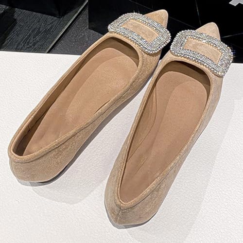 Ballerines pointues confortables grand confort avec décolleté - 2