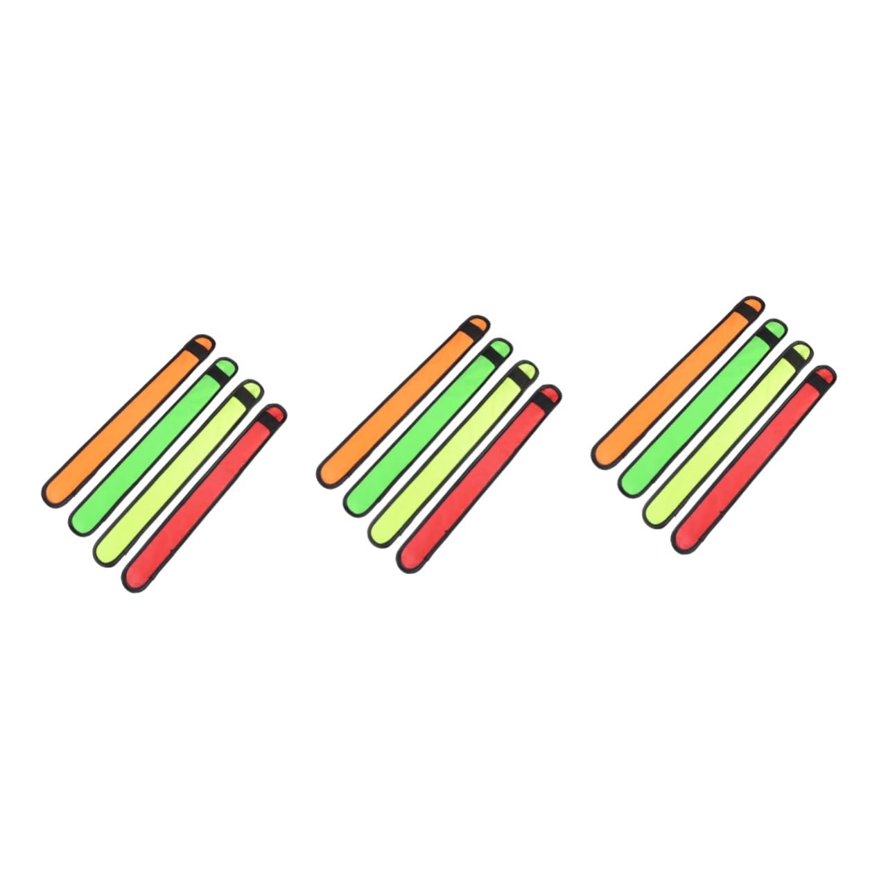 POPETPOP Braccialetti Slap per Equitazione Braccialetti Luminosi Braccialetti Slap di Sicurezza Braccialetti Slap A LED Braccialetti Slap Luminosi Braccialetti Slap per Corsa Notturna