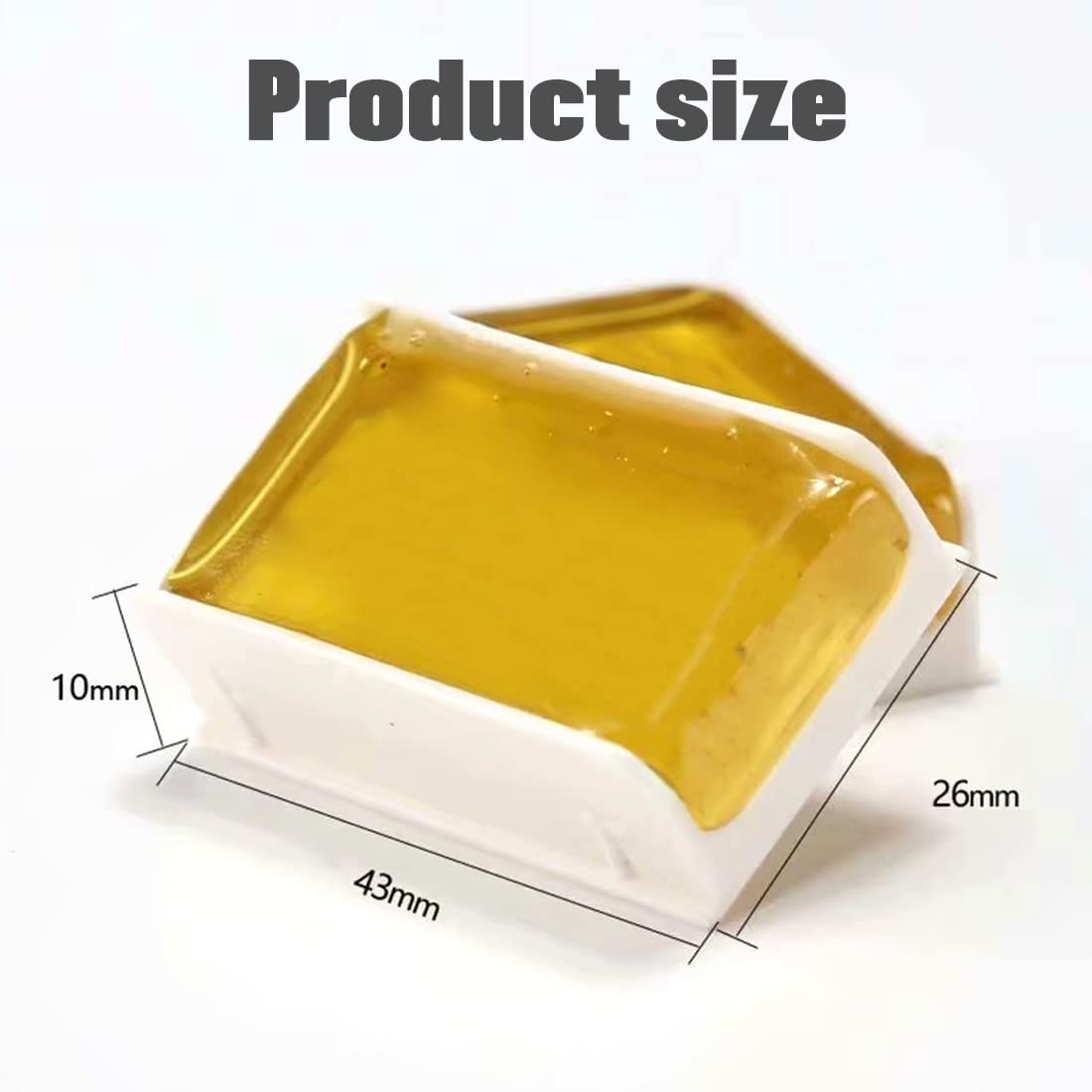 LEEQ 3 Pièces Colophane pour Violon, Alto et Violoncelle Arcs, Faible Poussière Colophane Naturelle avec Étui