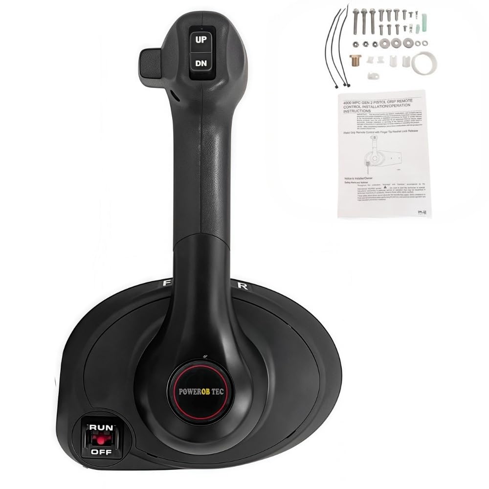 Photo 1 of **Parts Only** POWEROB TEC Used for Mercury Throttle/Shift Control Series 4000 Gen II Panel Mount | 8M0011213 883709