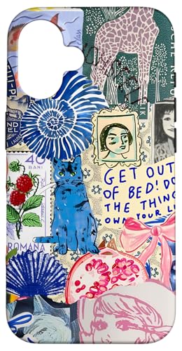 Eclectic Charm Collage Vintage Retro Floral Mix-up Case for iPhone