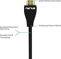 Vista 7 de Nyrius Aries Prime Transmisor y receptor de video inalámbrico HDMI para transmisión de video HD 1080p con cable HDMI adicional