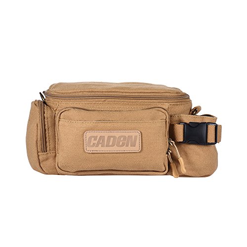 CADeN Canvas Shoulder Bag Camera Bag per Sony