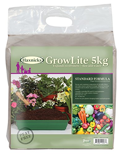 Tierra Garden 50-4600 GrowLite Haxnicks Coir Pith Blok, 5 Kilogram