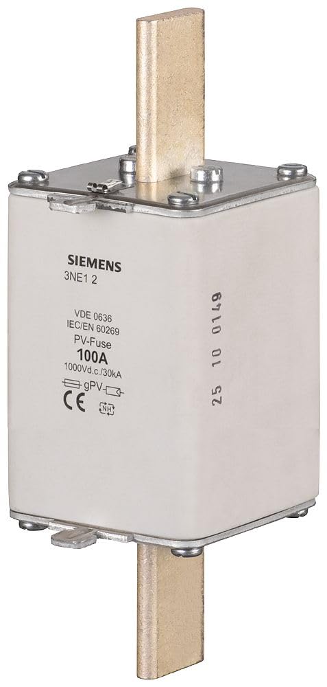 Siemens 3 NE1 – Cartuccia fusibile PV 125 A 1000 VDC GPV misura 1