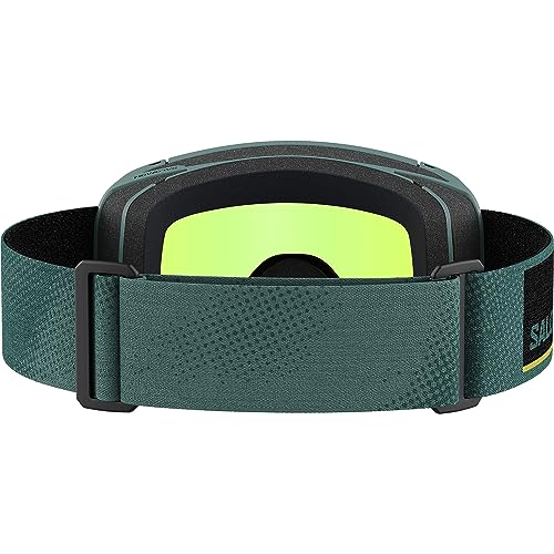 Salomon LUMI ACCESS Goggles for Kids Anti-Fog Ski and Snowboard Goggles for Trail Running and Outdoor Sports Black/Tonic Orange - Image 4