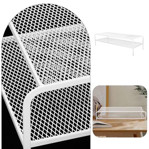 Support de bureau pour ecran ordinateur double plateau maison