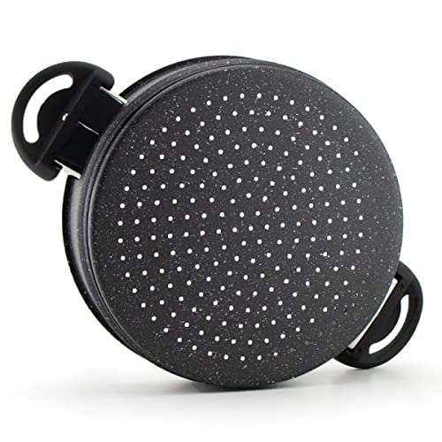 CousCous Agadir - Olla para cuscús (8 L, aluminio, inducción, con tapa de cristal, apta para inducción)
