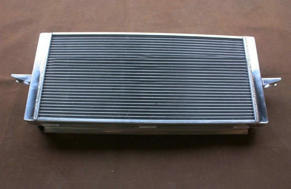 4ROW Aluminio Radiador Para Ford RS 2000 Escort/Sierra RS500 Cosworth 4X4 2.0L 16V 1985-1998 MT