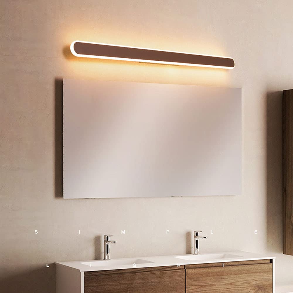 Luci A LED Per Specchi Da Bagno Modern Vanity Light Frame Illuminazione Per Quadri, Lampada Da Toeletta Da Parete Bagno Specchio Moderno Luce Frontale Sopra Armadietto A Specchio, Specchio Frontale/il