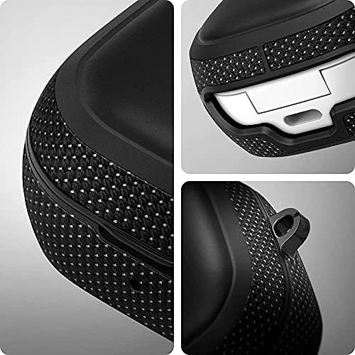 Spigen Classic Fit Case Compatible with Galaxy Buds 2 Pro/Galaxy Buds 2 / Galaxy Buds Pro/Galaxy Buds Live - Black