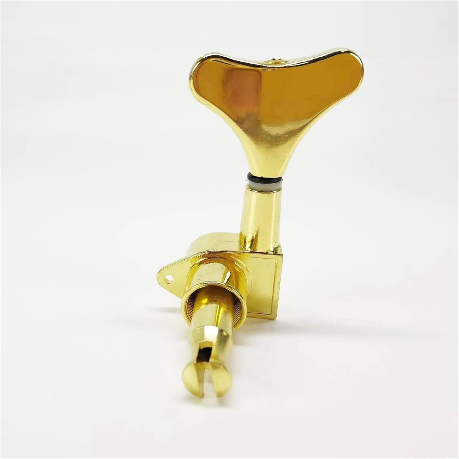 Afinadores 3R2L Para Bajos Eléctricos Diseño De Cola Pez Completamente Cerrado Clavijas Guitarra(Gold)