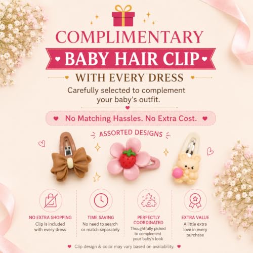 Image of Lilimi Toddler Baby Girl Cotton Muslin Dress, Breathable Flutter Sleeve Button-Front Cute Frocks