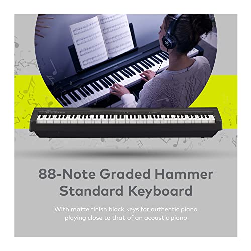 Yamaha – Piano numérique 88 touches avec support pour clavier Knox Gear, banc réglable et pédale de sustain – P45B - Les Beatles, Paul McCartney, John Lennon, RIngo Starr, George Harrison Yamaha – Piano numérique 88 touches avec support pour clavier Knox Gear, banc réglable et pédale de sustain - P45B – Image 3