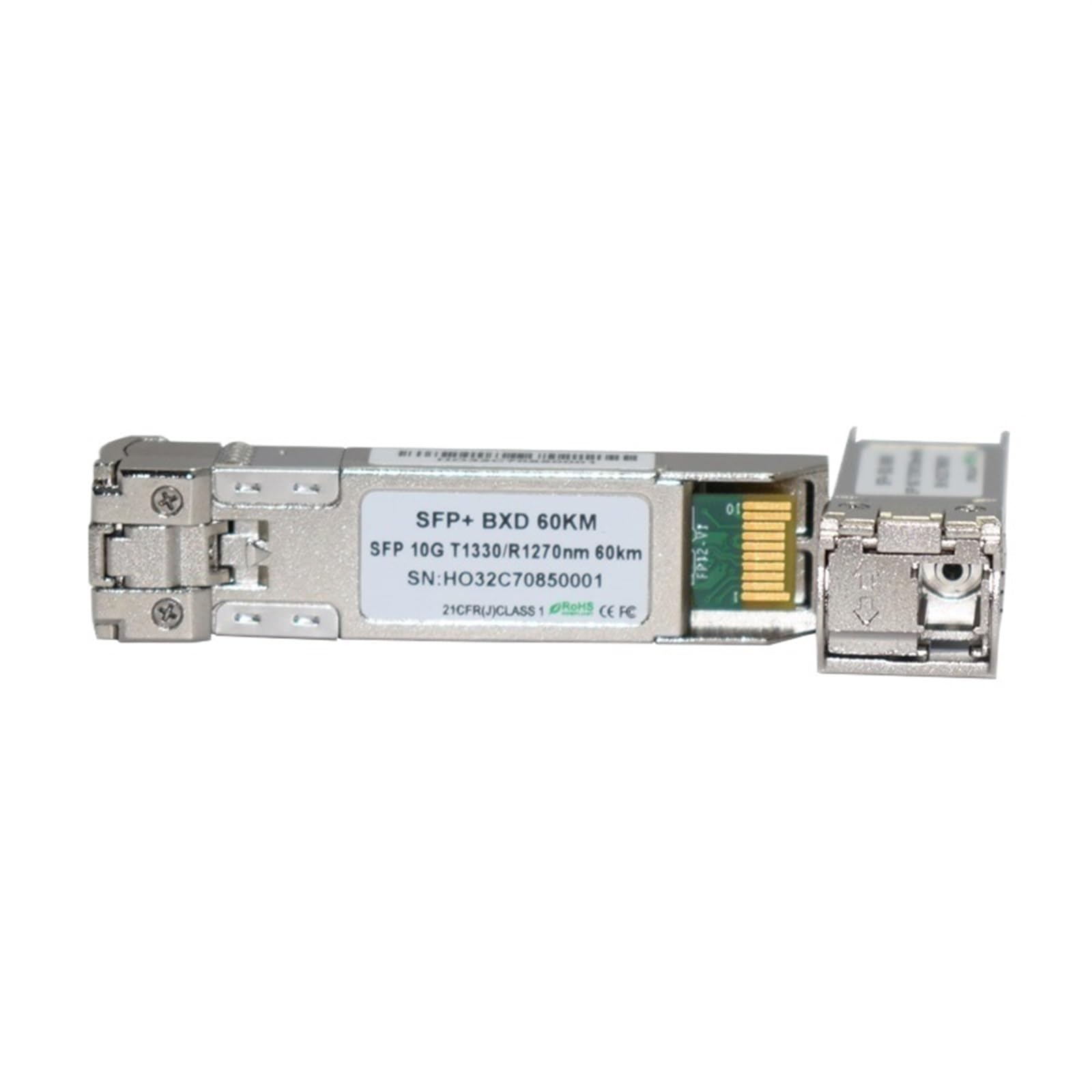 Transceiver 5 par jednowłóknowy WDM SFP 10G BIDI SFP 80Km 1270/1330nm ze złączem LC DDM