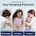 Snuggle-Pedic Travel Shredded Memory Foam Support Pillow - Compact Cooling Ergonomic Design for Side Sleepers, Pregnancy, Post-Surgery, Neck and Lumbar Support - Lightweight & Washable - USA Quality