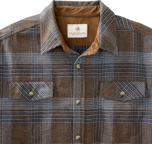 Legendary Whitetails Men's Legendary Plaid Flannel Button Down Shirt (Pack of 1)