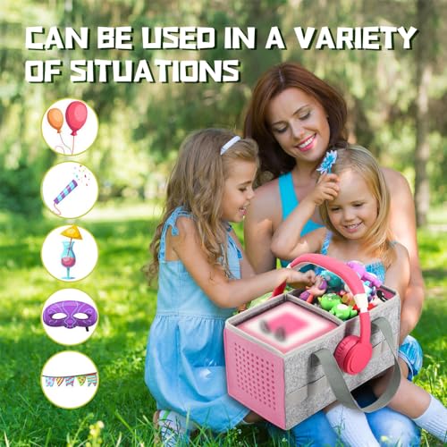 image for Seracle Carrying Case Travel Felt Bag Compatible with Toniebox Starter