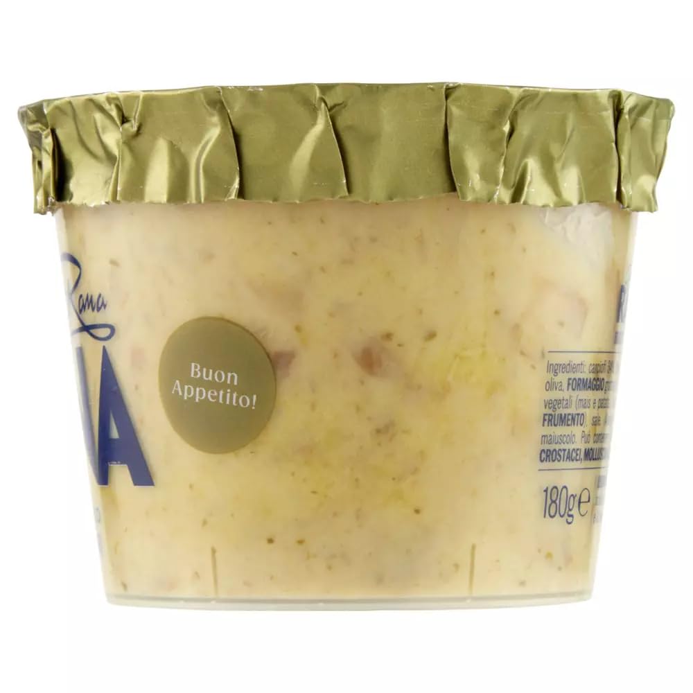 Giovanni Rana Sugo Fresco Carciofi, salsa de alcachofas frescas, pastas, salsa de cocina, 180 g, incluye llavero Beni Culinari