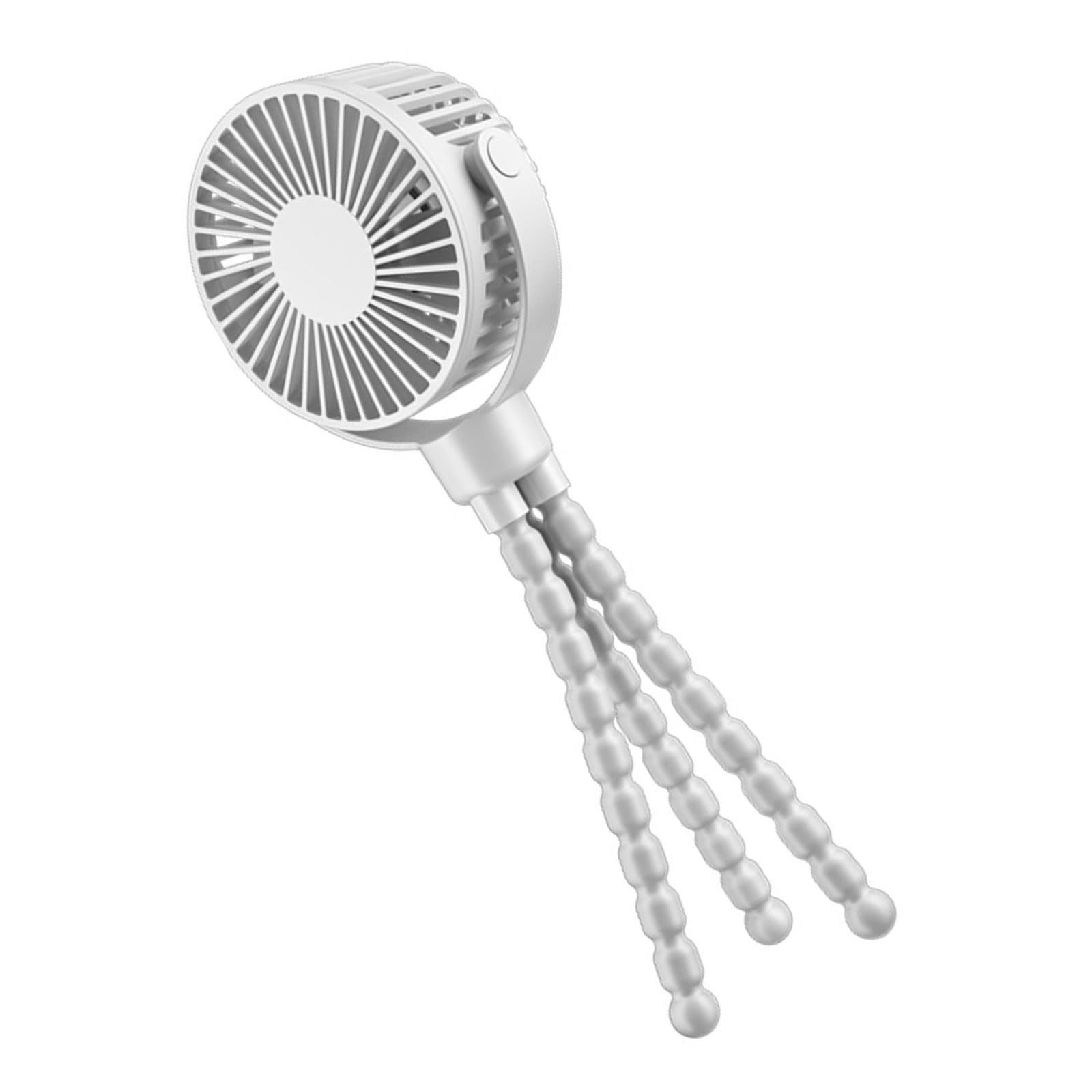 NRVTRE Compact USB Fan with 3 Speeds Quiet Operations Ideal for Travel Desk Use Low Fan