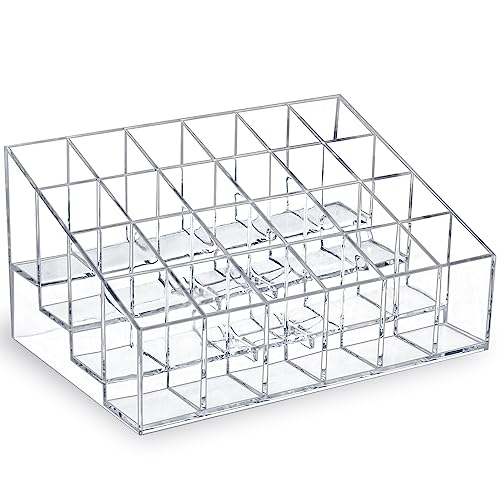 MOSIKER 24-Slot Acrylic Organizer