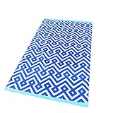 MUCHAS OCASIONES: Perfecto para playa, piscina, natación, baños de sol, spa, sauna, fitness, yoga, viajes, camping, picnic. Ideal para tumbarse en la playa, cubrirse para mujeres / hombres, llevar a la casa de la ducha, manta para mantener el calor.
