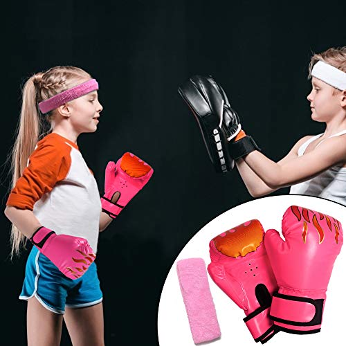 image for 3 otters Kids Boxing Gloves, 4.9OZ Youth Boxing Gloves Sparring Childr