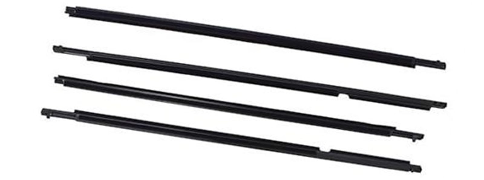 Joints de Porte de fenêtre, moulures de fenêtre de Porte de Voiture, Garniture de Joint d'étanchéité en Caoutchouc, for Toyota, for Highlander 2008 2009 2010 Joint de portière de Voiture