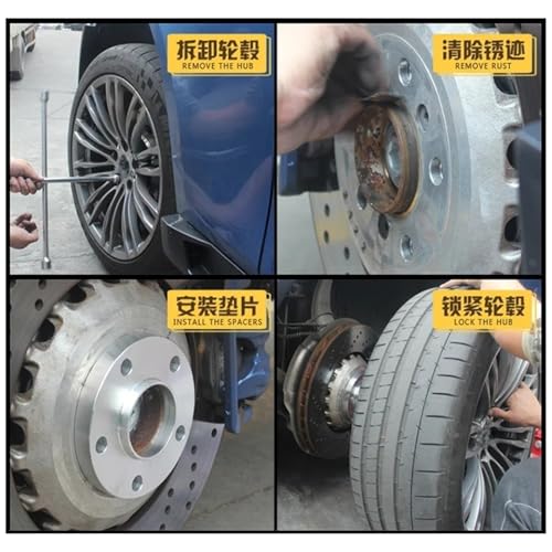 Entretoise de roue 5x120 20mm cales de changement d'alésage VW - 4