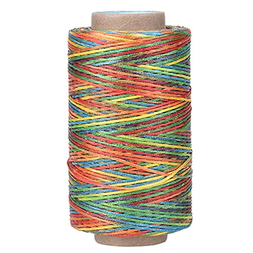 Hilo encerado plano multicolor 250 metros para coser miniatura 1