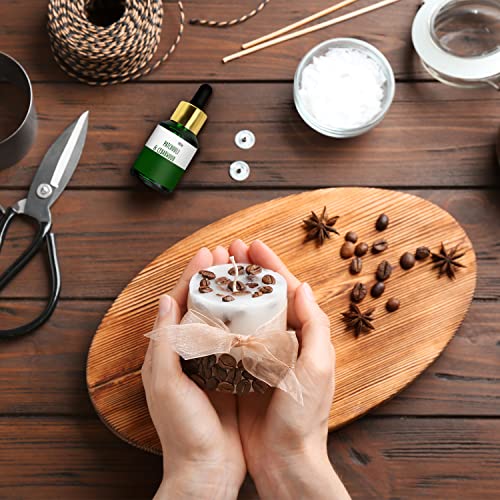 Image of Patchouli & Cedarwood Fragrance Oil, MitFlor Single Scented Oil, Premium Grade Fragrance Oil for Soap & Candle Making, Large Size Aromatherapy Oil, Woody and Forest Scent, Home Fragrance, 30ml